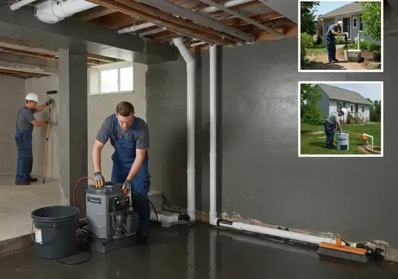 Basement Waterproofing and Flood Prevention process in Hereford, TX